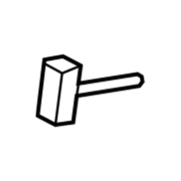 Ram 68044834AA Handle, Inside Bumper