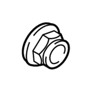 Dodge 6506454AA Axle Nut