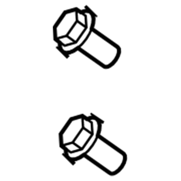 Jeep 6509040AA Mount Bolt