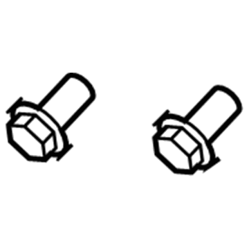 Jeep 6104412AA Transmission Mount Bolt