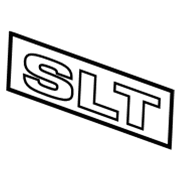 Ram 55277437AA Nameplate