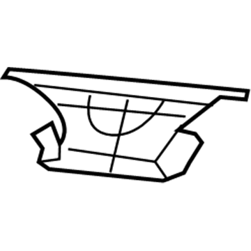 Jeep 5058775AB Defroster Duct