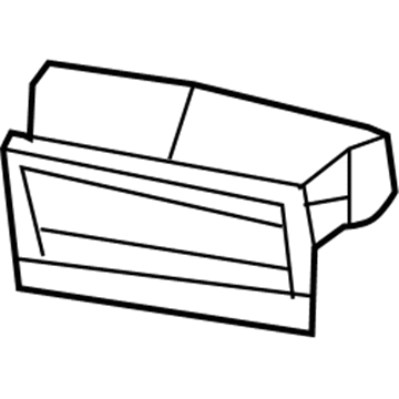 Jeep 5058297AC Air Inlet Duct