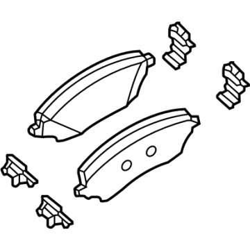 Ram 68603420AA Brake Pads