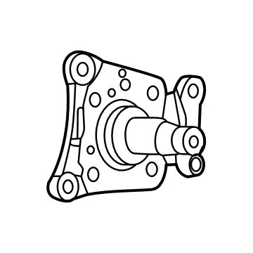 Ram 68551010AA Spindle