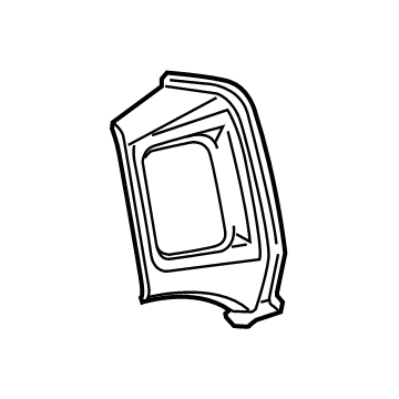 Dodge 1VZ23XSAAA Switch Bezel