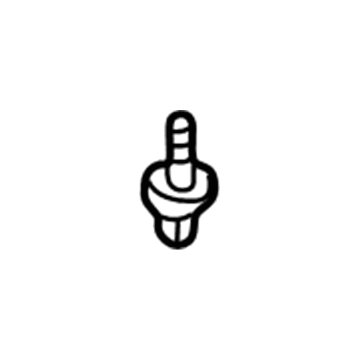 Mopar MS240123 Bumper Cover Bolt, Front