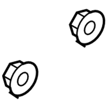 Dodge 6508886AA Grille Nut