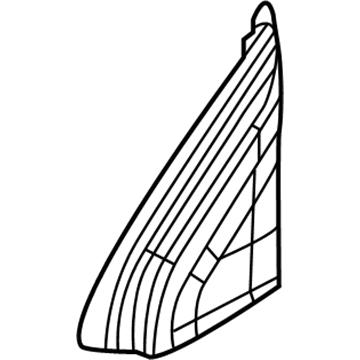 Jeep Compass Mirror Cover - 5US41DX9AB