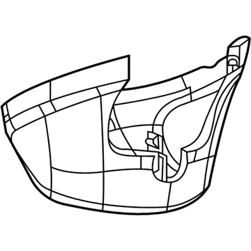 2019 Ram 3500 Mirror Cover - 6PA22TX7AB