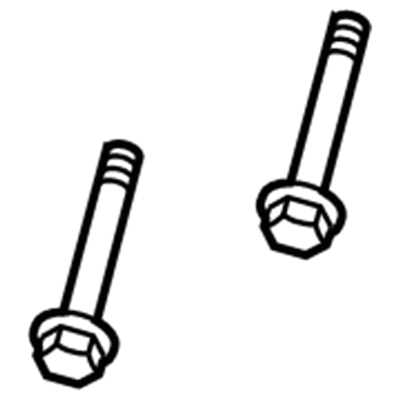 Jeep 6105043AA Windshield Pillar Trim Screw