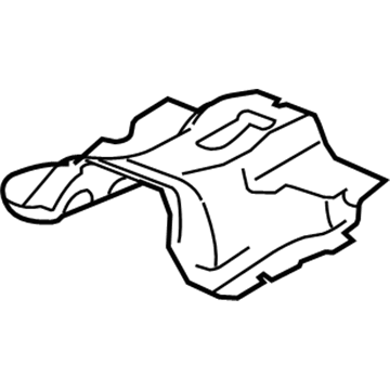 Jeep 55197007AE Insulation