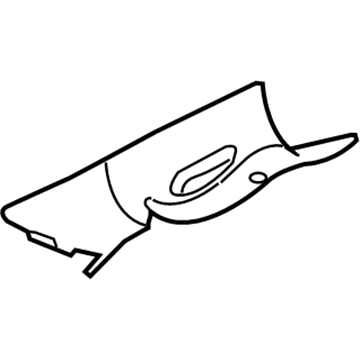 Jeep 5HS27BDXAN Windshield Pillar Trim