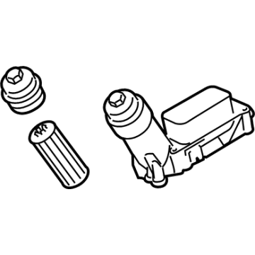 Jeep 68596318AB Oil Filter Housing