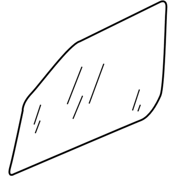 Dodge 55346805AD Door Glass