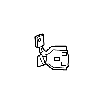 Dodge 55113661AC Upper Hinge