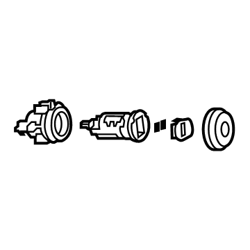 Dodge 5139099AA Lock Cylinder