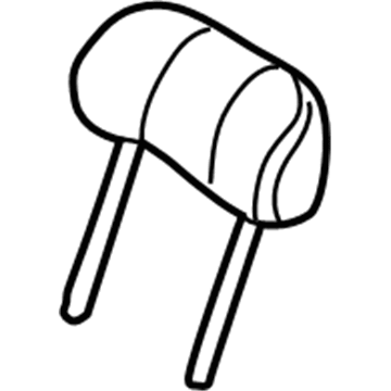 Jeep WA471DVAA Headrest
