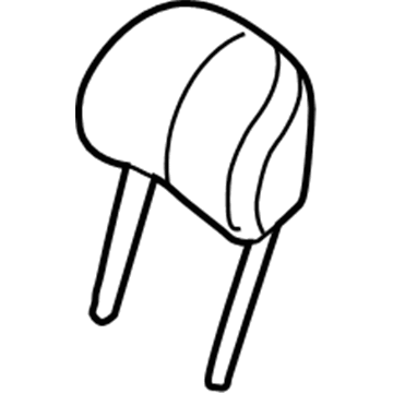 Jeep 1BB691D1AA Headrest