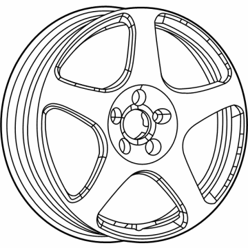 Jeep 4755314AA Wheel, Spare