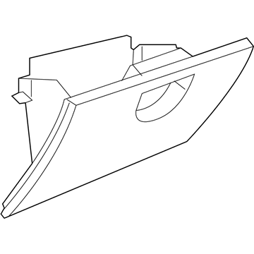 Jeep 1FB991DVAB Glove Box