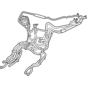 Mopar 68581249AA Hose - Heater Supply And Return Mopar 68581249AA Hose - Heater Supply And Return