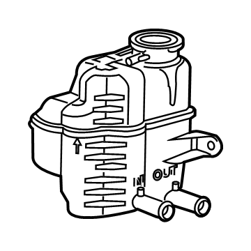 Chrysler Coolant Reservoir - 52126354AB