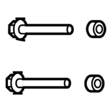 Chrysler 5191247AA Caliper Hardware Kit