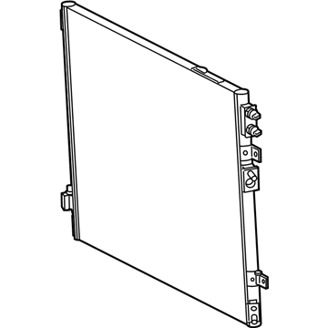 Dodge 68085784AA Condenser Assembly
