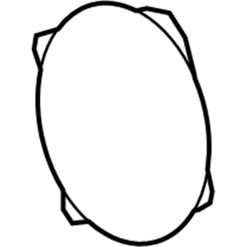 Dodge 5091019AB Front Driver Speaker