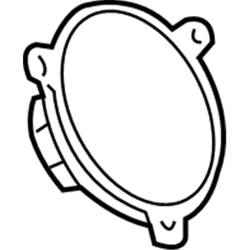 Dodge 5081670AB Quarter Panel Speaker