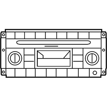 Dodge 5064955AK Radio