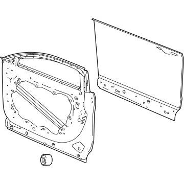 Dodge 68606941AA Door Shell