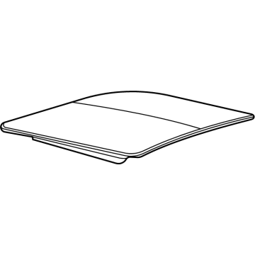 Dodge 68091790AB Sunroof Glass