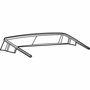 Jeep Air Deflector - 68346651AA