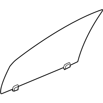 Dodge 5074210AE Door Glass