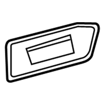 Mopar 5HS78ZJ1AF Switch Bezel, Front Passenger Side