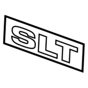 Ram 55277437AA Nameplate