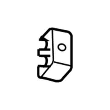 Dodge 5019415AA Suction Line Rear Bracket