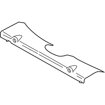 Chrysler 4580761AB Lower Deflector