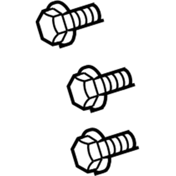 Dodge 68048701AA Pulley Bolt