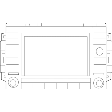 Dodge 82208653AN Display Unit