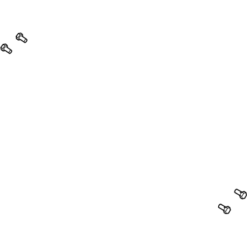 Dodge 5142386AA Latch Rear Bolt