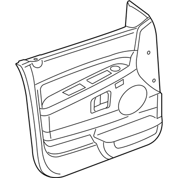 Jeep 1JV461DVAA Door Trim Panel