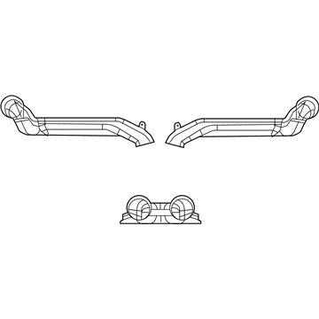 Jeep 68080789AA Center Duct