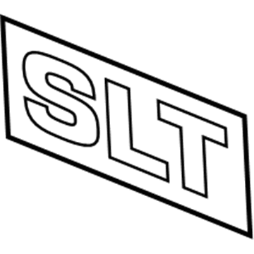 Dodge 55077326AB Nameplate