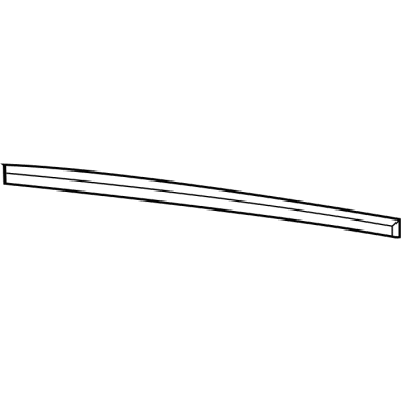 Jeep 68271739AB Weather Strip - Hood To Cowl