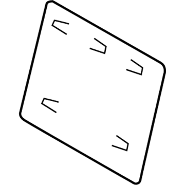 Dodge 5139387AA Seat Back Panel