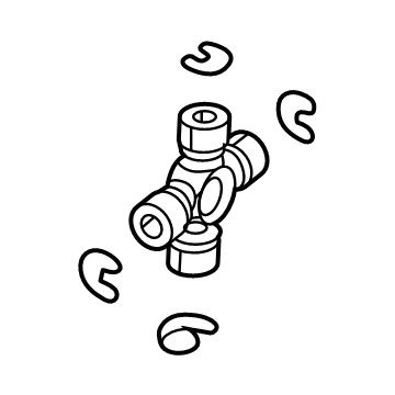 Ram 3500 Universal Joint - 68452776AB