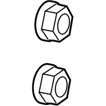 Jeep 6104718AA Stabilizer Link Nut